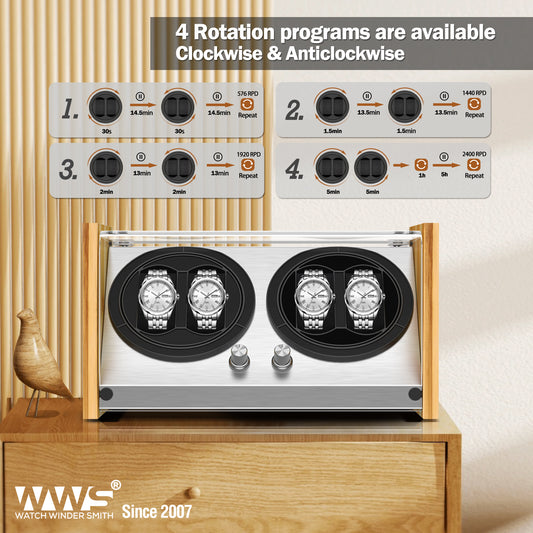 Exploring the Technology Behind the Best Watch Winders