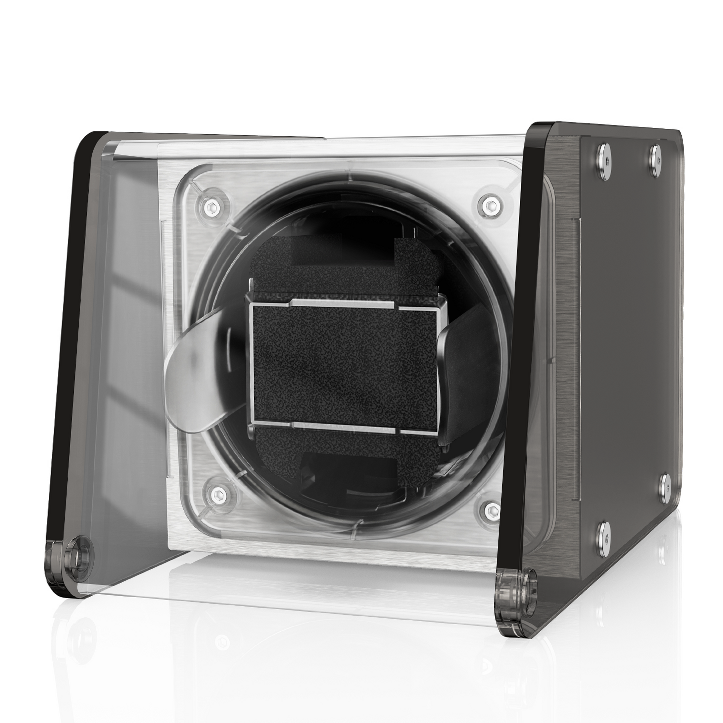 Watch Winder for Automatic Watches - Single Watch Winder Box with Quiet Motor 4 Rotation Mode Setting