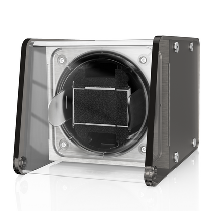 Watch Winder for Automatic Watches - Single Watch Winder Box with Quiet Motor 4 Rotation Mode Setting
