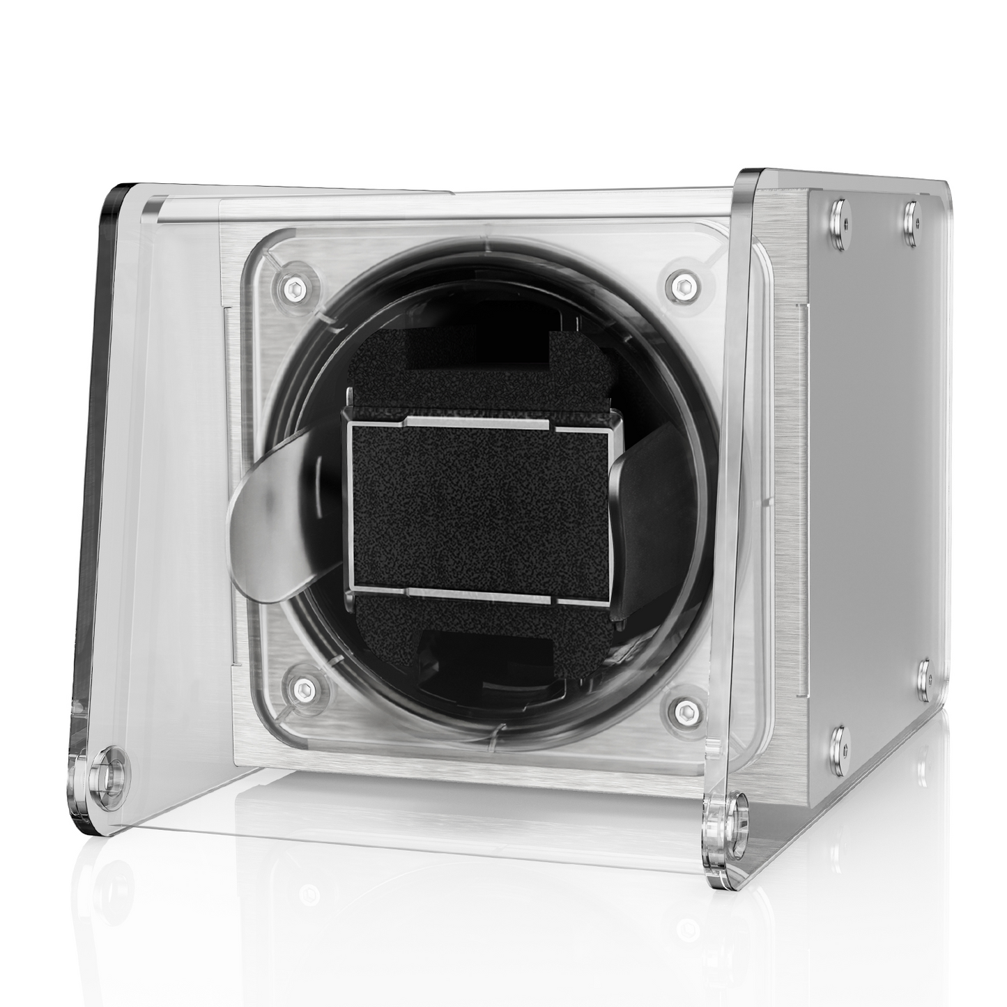 Watch Winder for Automatic Watches - Single Watch Winder Box with Quiet Motor 4 Rotation Mode Setting