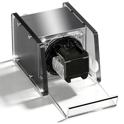 Watch Winder for Automatic Watches - Single Watch Winder Box with Quiet Motor 4 Rotation Mode Setting